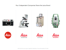 Tablet Screenshot of leica.us